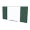 Ghent Combo Whiteboard/Bulletin, Mag Por/Rcycld, Styl D, 4 ft H x 8 ft W, Tan SpckLd SPC48D-ATR-TN - alternate 1